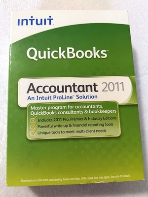Intuit Quickbooks Accountant 2011 for Windows - Image 1 of 2