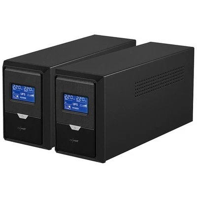 revolt 2er-Set Unterbrechungsfreie Stromversorgungen 1.500VA, 900W, 2x 230V - Bild 1 von 4