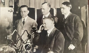 First Public Demonstration of TV; Pres H HOOVER Presidential Library; Mint Cond. - Picture 1 of 2