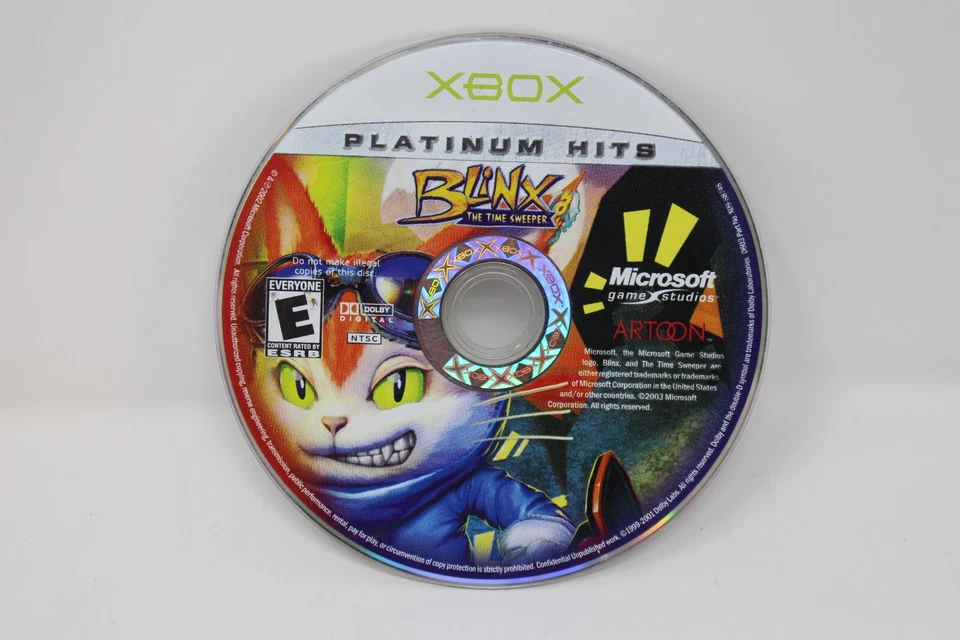 Blinx: The Time Sweeper Microsoft Xbox - Disc only - Image 1 of 1