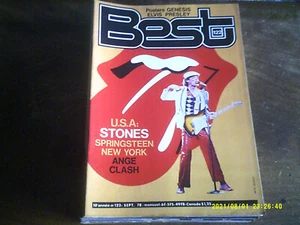 REVUE BEST 122 COMPLET POSTER GENESIS PRESLEY  ANGE CLASH STONES SPRINGSTEEN - Picture 1 of 1