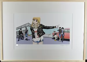 Hisashi Eguchi "Stop!! Hibari-kun! Laser Jackets" Autographed Giclee [ED150] - Picture 1 of 4
