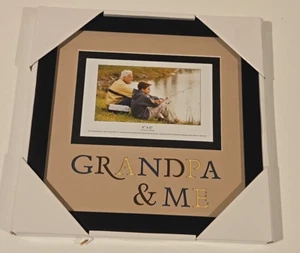 4”x6” Grandpa And Me Frame - Perfect For Father’s Day - New In Box - Picture 1 of 1