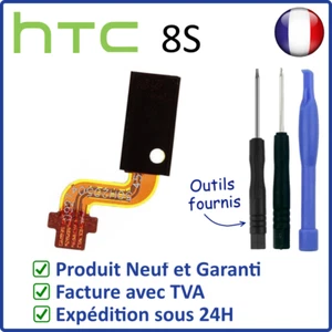 NAPPE INTERNE DU BOUTON POWER MARCHE ARRET ON/OFF DU HTC 8S + OUTILS FOURNIS   - Imagen 1 de 4
