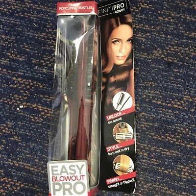 Cepillo cerdas de puercoespín Conair Infiniti Pro Easy Blow Out Pro (totalmente nuevo) Foto 1 de 3