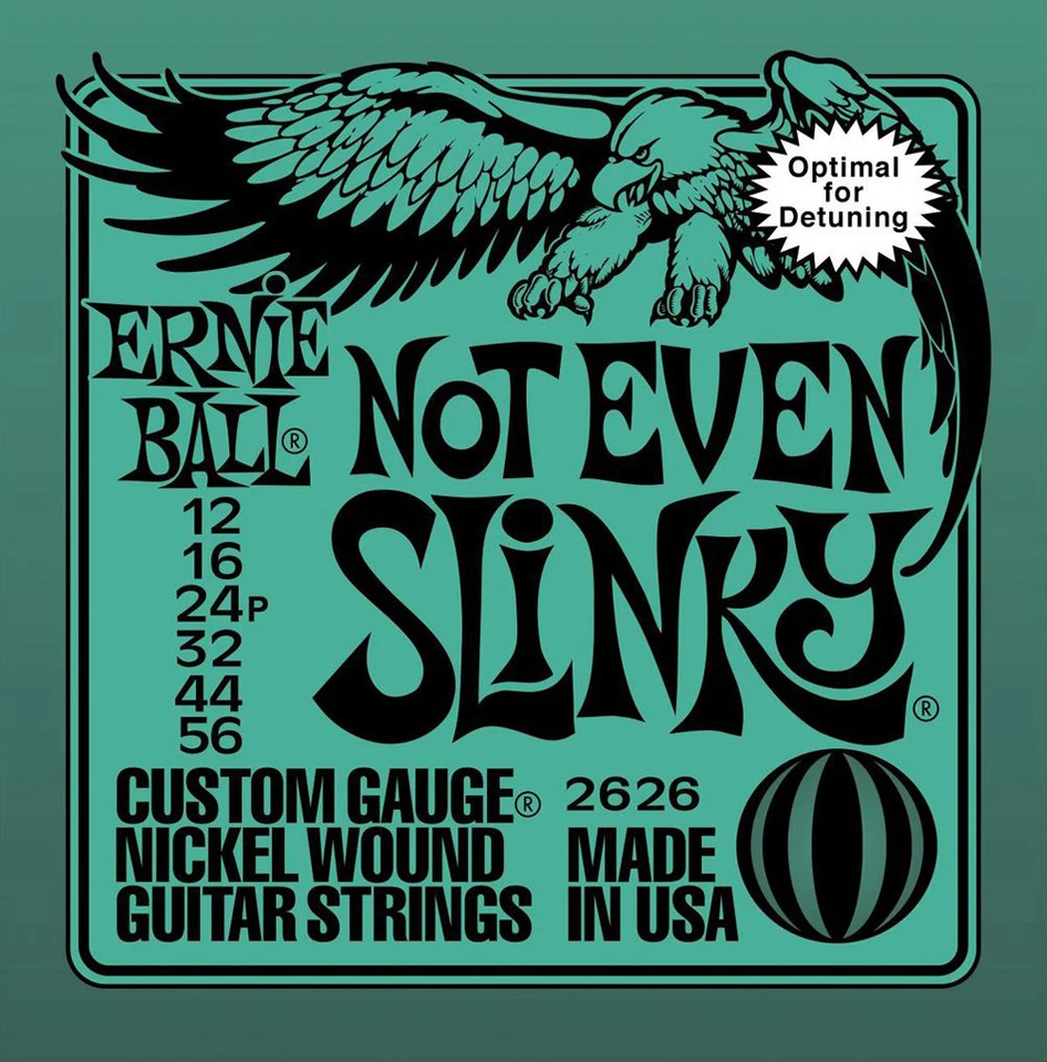 Ernie Ball Not Even Slinky Nickel Corde De Guitare - Photo 1/1