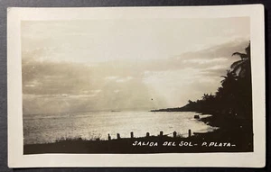 Salida del Sol Mexico RPPC AZO P Plata - Picture 1 of 2