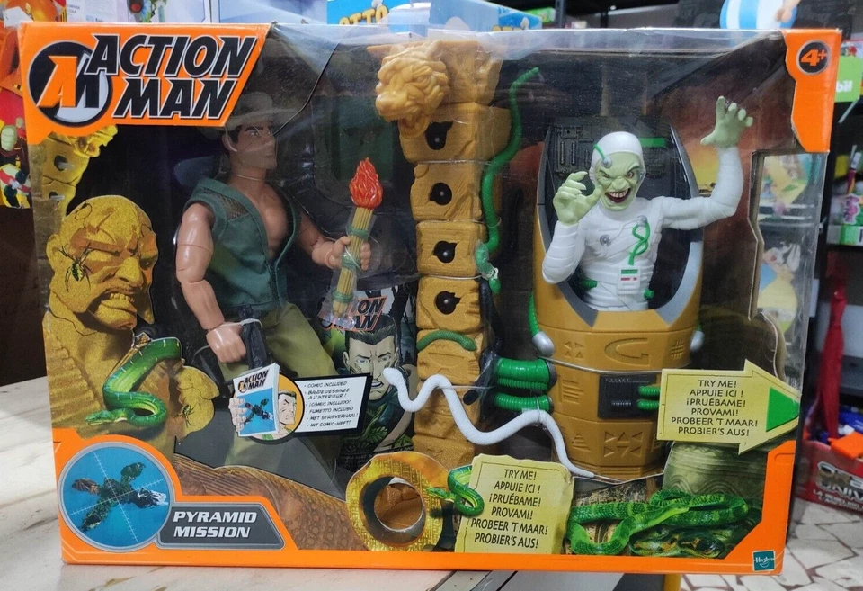 ACTION MAN PYRAMID MISSION VINTAGE HASBRO - Immagine 1 di 3
