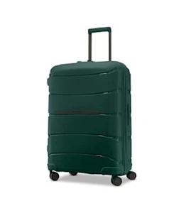 $480 Samsonite Outline Pro 25" Hard-Case Check In Spinner Luggage TSA Green Teal - Picture 1 of 9