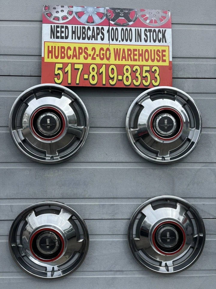 Chevrolet Corvair Monza 1965 13"" juego 4 muy bonito original. Gm raro P/N A3861087 Foto 1 de 4