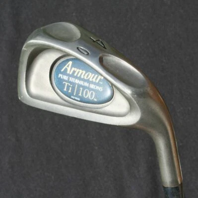 Tommy Armour Ti 100 Pure Titanium 4 Iron Mens Regular Flex Graphite Shaft - Image 1 of 4