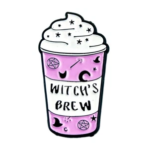 Enamel Pin Witch's Brew Fashion Jewelry Accessory - Picture 1 of 4