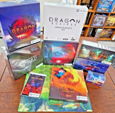 Dragon Eclipse Board Game Collectors Ed. Plus Extras - Image 1 of 4