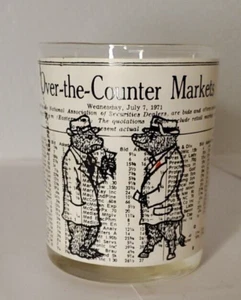 Vtg Over The Counter Markets Rocks Glass NY Stock Market Newspaper July 1971 - Picture 1 of 7