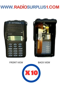 10 x Carcasa Completa Motorola EX600 - Negra - PMHE4038A - Imagen 1 de 1