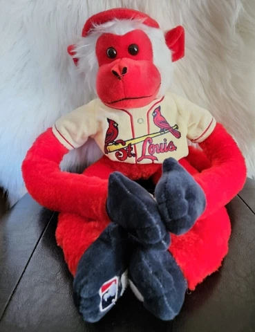 Forever Collectibles MLB St Louis Cardinals Slider Monkey Baseball Toy Stuffed Cover
