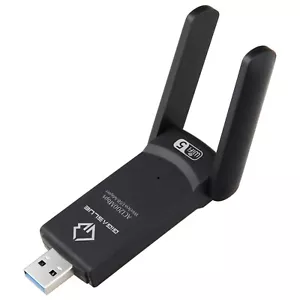 GigaBlue Ultra 1200Mbps W-LAN 2.4 & 5 GHz USB 3.0 WiFi Stick mit Antenne - Bild 1 von 3