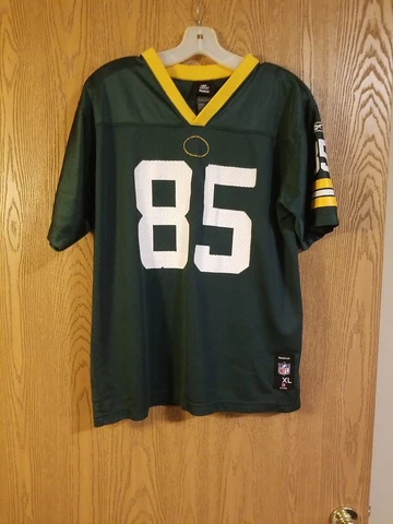 Green Bay Packers Greg Jennings #85 Reebok Jersey Youth XL/Adult S Cover