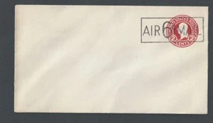 UC8 2c Carmine Revalued To 6c For WW2 Airmail Use Mint Entire Size 10 Wmk 38--- - Picture 1 of 1