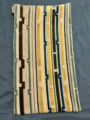 D.V. Kap Home Throw Pillow Cover 23”X13” Punctuate-Ocean Decorative Velvet Green - Image 1 of 4