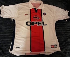PARIS ST.GERMAIN VINTAGE NIKE OPEL JERSEY MAILLOT CAMISETA CAMISETA ¡MUY BONITA! - Imagen 1 de 19