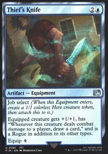 Cuchillo del Ladrón FINAL FANTASY 81 NM MTG Magic Ship Now - Imagen 1 de 2