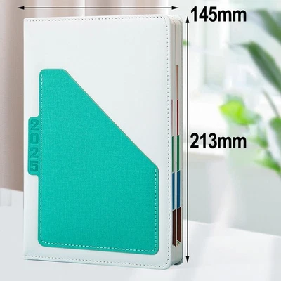 Für A5 Tagebuch in Premium Leder mit einem Metallstift mit chinesischen Sprichw - Bild 1 von 4