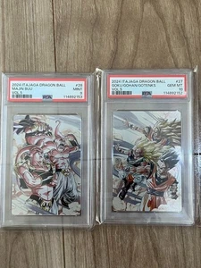 PSA 10,9 Son Goku Gohan Majin Buu Sequential Set 2024 ITAJAGA DRAGON BALL VOL.5 - Bild 1 von 2