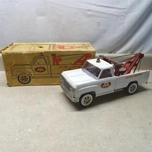 Vintage Tonka AA Wrecker Truck In Box, Pressed Steel Dodge No. 2518  - Picture 1 of 21