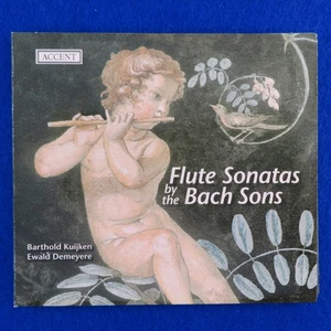 Flute Sonatas By The Bach Sons Barthold Kuijken/Ewald Demeyere - CD - Fast Post - Picture 1 of 2