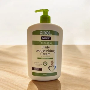 Nuage Oatmeal Daily Moisturising Cream 600ml | Fragrance Free Soft & Smooth skin - Picture 1 of 5