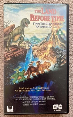 Vintage Rare Animation VHS - The Land Before Time - 1988 - Lucas & Spielberg - Image 1 of 3