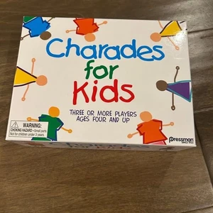 Pressman Charades for Kids - The 'No Reading Required' Family Game - Picture 1 of 2