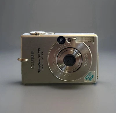 Canon PowerShot SD100 Digital ELPH 3.2 Megapixels Bundle! NIB! - Image 1 of 4