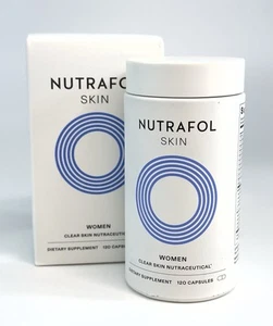 NUTRAFOL Skin Women Clear Skin Nutraceutical 120 Capsules EXP 02/26 - Picture 1 of 4