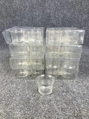 Set of 32 Glass 2" Tall x 2 1/2" Diameter Votives Tea Light Candle Holders NEW!! - Image 1 of 4