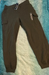 NEU Polo by Ralph Lauren oliv CARGO Fleece Jogginghose / Sweatpants Jungen XL (18-20) - Bild 1 von 6
