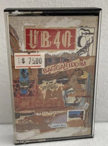 UB40 ~ BAGGARIDDIM ~ ORIGINAL 1985 UK REGGAE-POP Cassette Tape DEP International - Picture 1 of 10