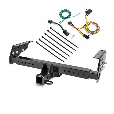 Receptor de enganche de remolque de 2" con cableado para 03-14 Chevy Express 1500/GMC Savana 1500 Foto 1 de 4