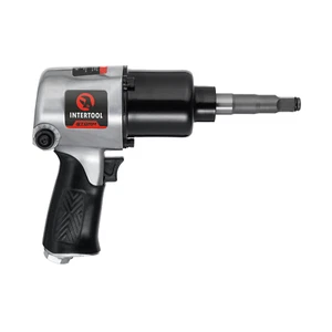 INTERTOOL 1/2" Drive Air Impact Wrench, 5-Speed Torque with Case PT08-1103 - Picture 1 of 6