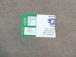 KICKOFF CLASSIC TICKET - NEBRASKA PENN STATE - 1983 - 1st INAUGURAL - Picture 1 of 1