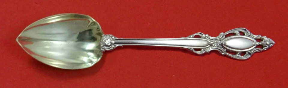 Cuchara de pomelo de plata esterlina Lasting Grace by Lunt estriada hecha a medida 5 3/4" Foto 1 de 1