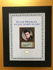ELVIS PRESLEY PERSONALLY OWNED & WORN CONCERT SCARF SWATCH  #C LOA & FREE GIFTS