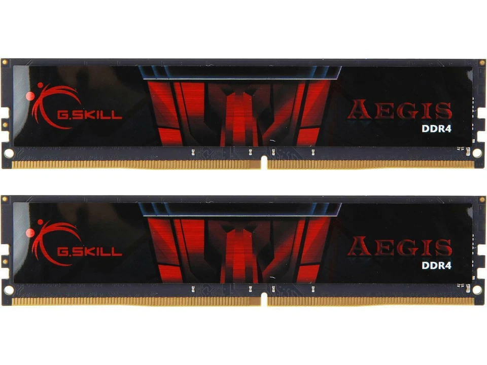 G.SKILL Aegis 32GB (2 x 16GB) 288-Pin PC RAM DDR4 2666 (PC4 21300) Desktop Memor - Image 1 of 3