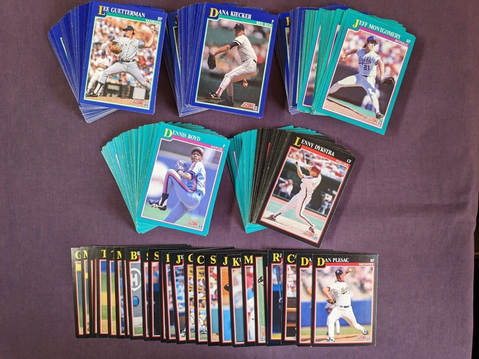 1991 Score Baseball Card #1 - #275 - - - Pick A Card - - - Complete a Set - Image 1 of 1