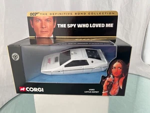 CORGI DEFINITIVE BOND COLLECTION 65002 LOTUS ESPRIT 007 DIECAST MODEL NM Box - Picture 1 of 8