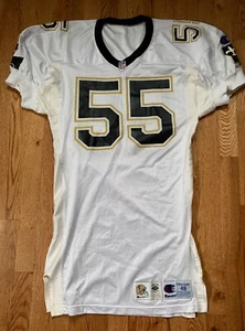 1995 NEW ORLEANS SAINTS MARK FIELDS TEAM ISSUED GAME JERSEY UN USED - Picture 1 of 4
