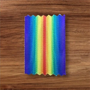 WWI VICTORY MEDAL RIBBON - 1 x METER | TOYE KENNING SPENCER | TKS | WWI | MILIT - Picture 1 of 1