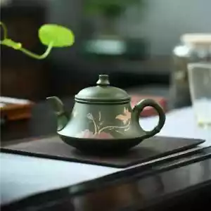 230ml 7.6oz Handmade Yixing Purple Clay Teapot Zisha Kettle For Puer Tea Brewing - Picture 1 of 10