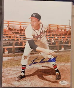 Lou Boudreau Signed Autographed 8x10 JSA COA Milwaukee Braves - Picture 1 of 1